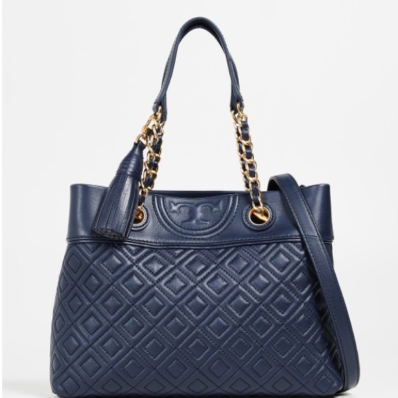 Tory Burch Handbags - Tory Burch Fleming Small Quilted Leather Crossbody